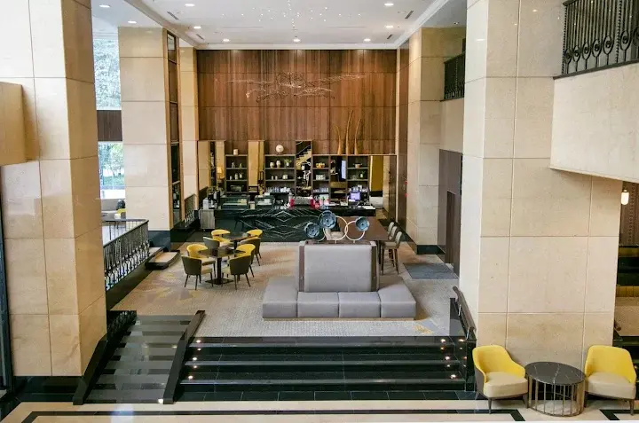 Hotel lobby