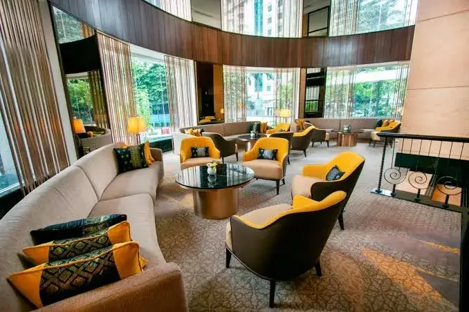 Hotel lounge